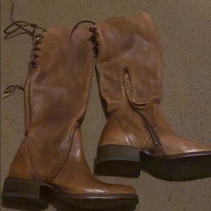 Ariat square toe high boots